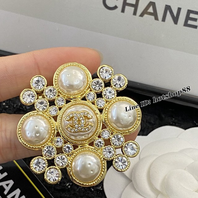 Chanel專櫃新款飾品 香奈兒熱銷款胸針胸花 zgb1301